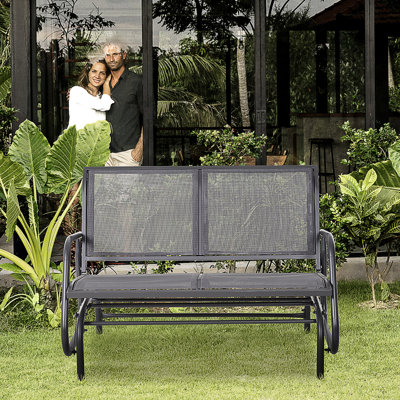 Patio Bench Gliders Wayfair Canada